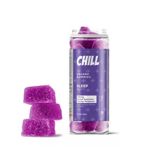 750mg CHILL Broad Spectrum SLEEP Gummies